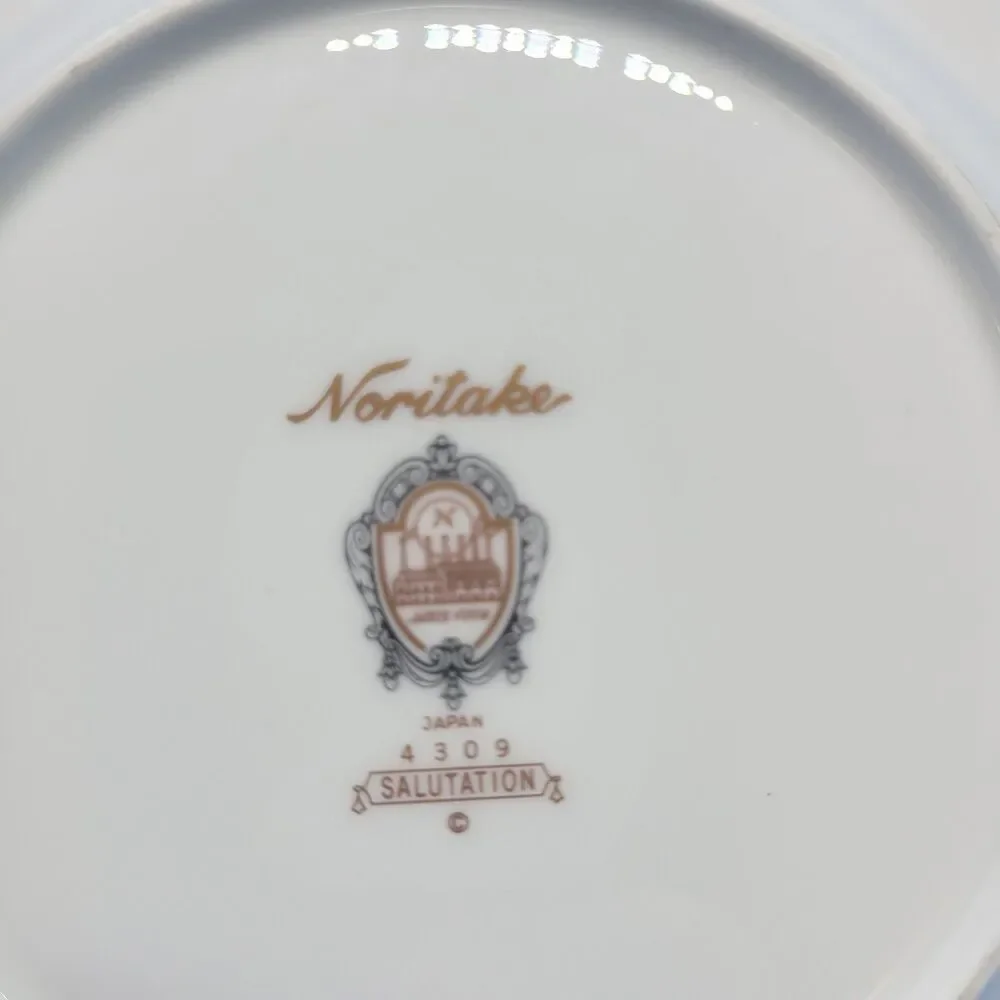 Noritake 4309 Salutation  Vintage 6 1/2